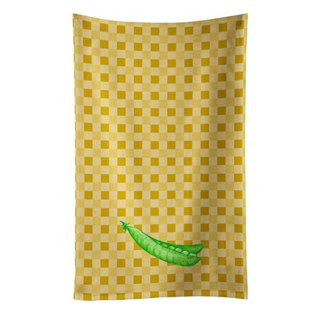 CAROLINES TREASURES Peas on Basketweave Kitchen Towel BB7207KTWL